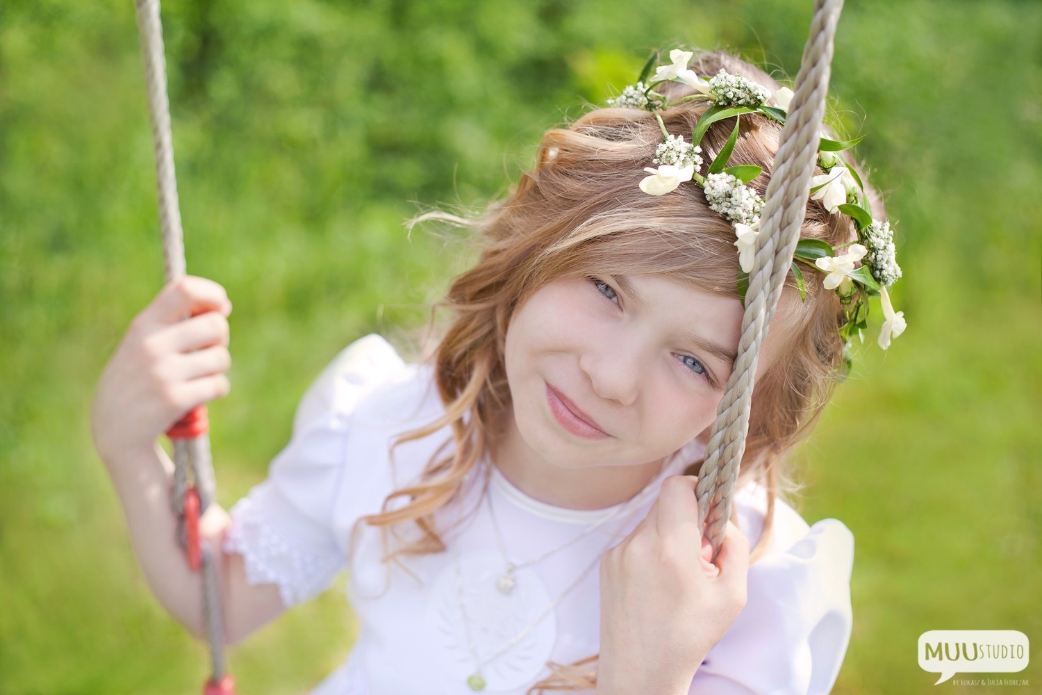 fotografia komunijna poręba