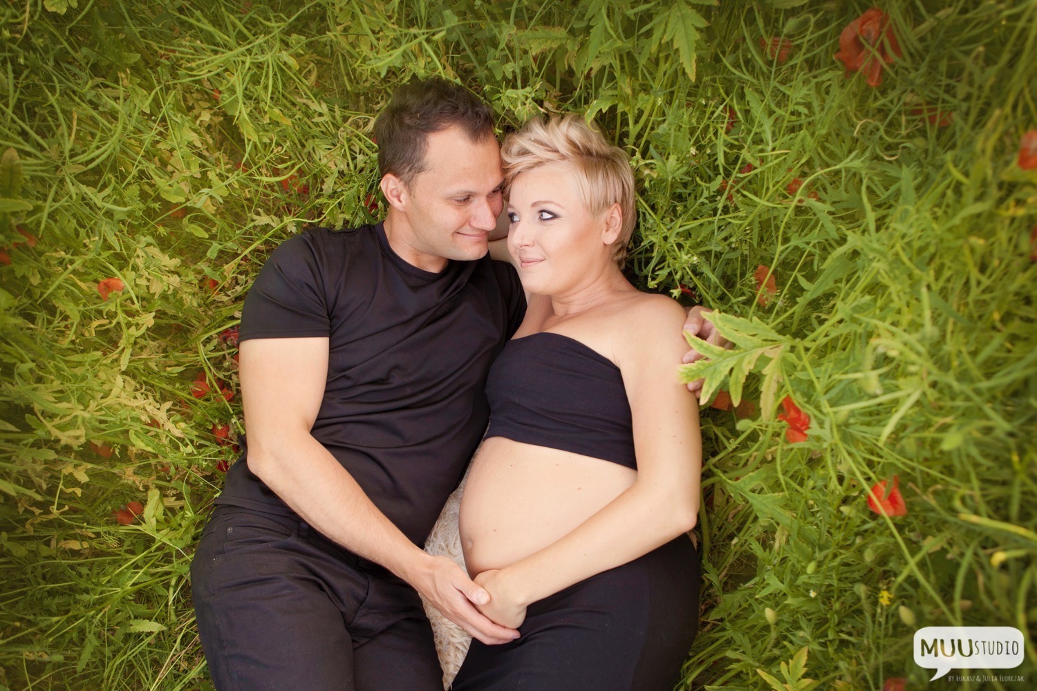 fotografia ciążowa poręba