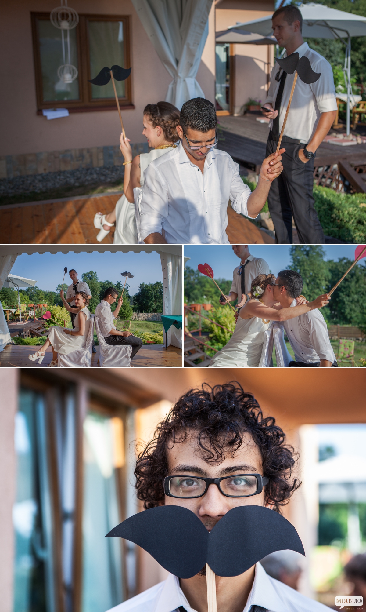 ślub plenerowy w ogrodzie