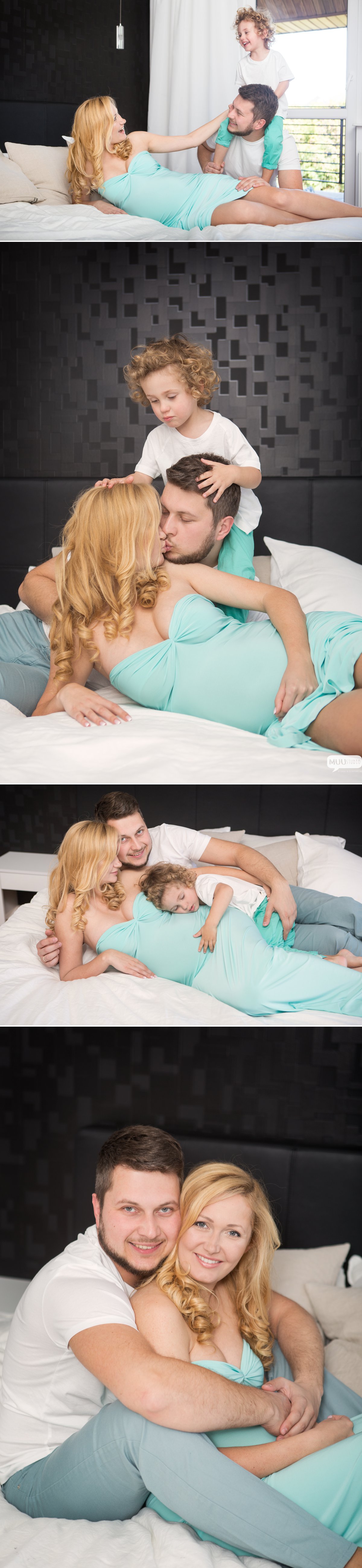 fotografia ciążowo rodzinna w domu śląsk