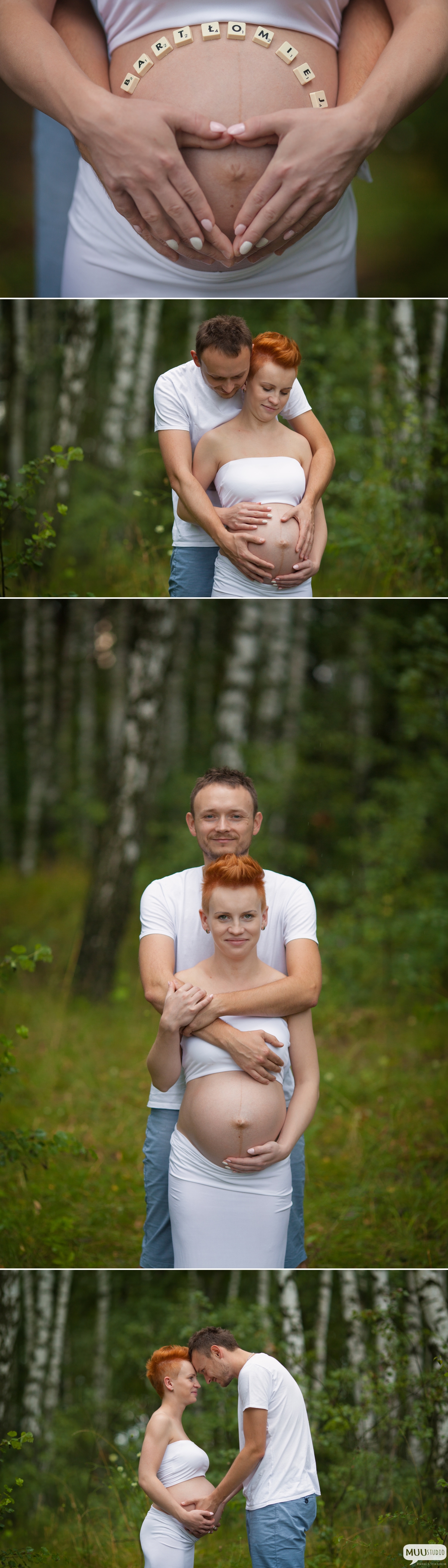 sesja ciążowa w plenerze zawiercie