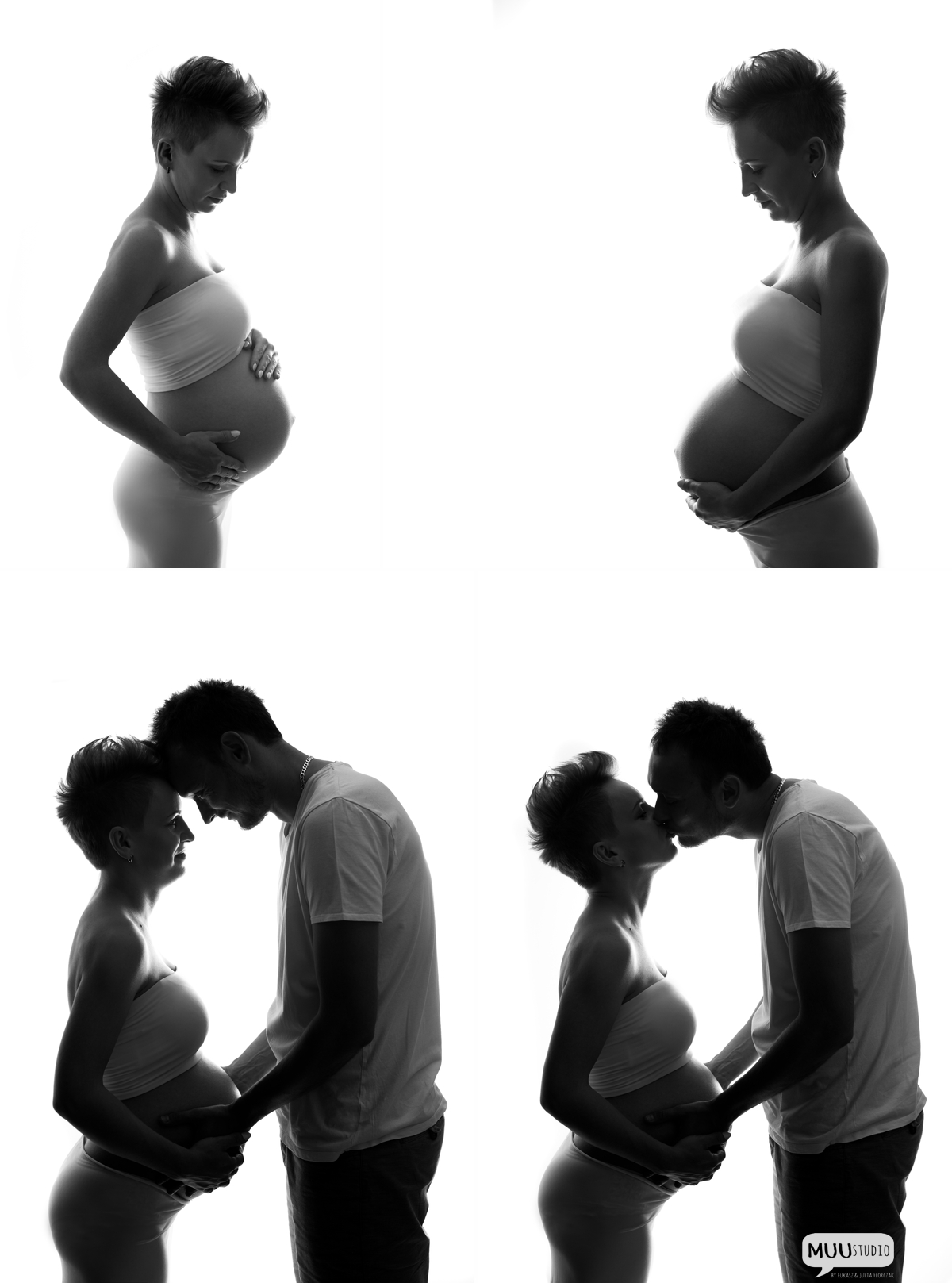 sesja ciążowa w studio olkusz