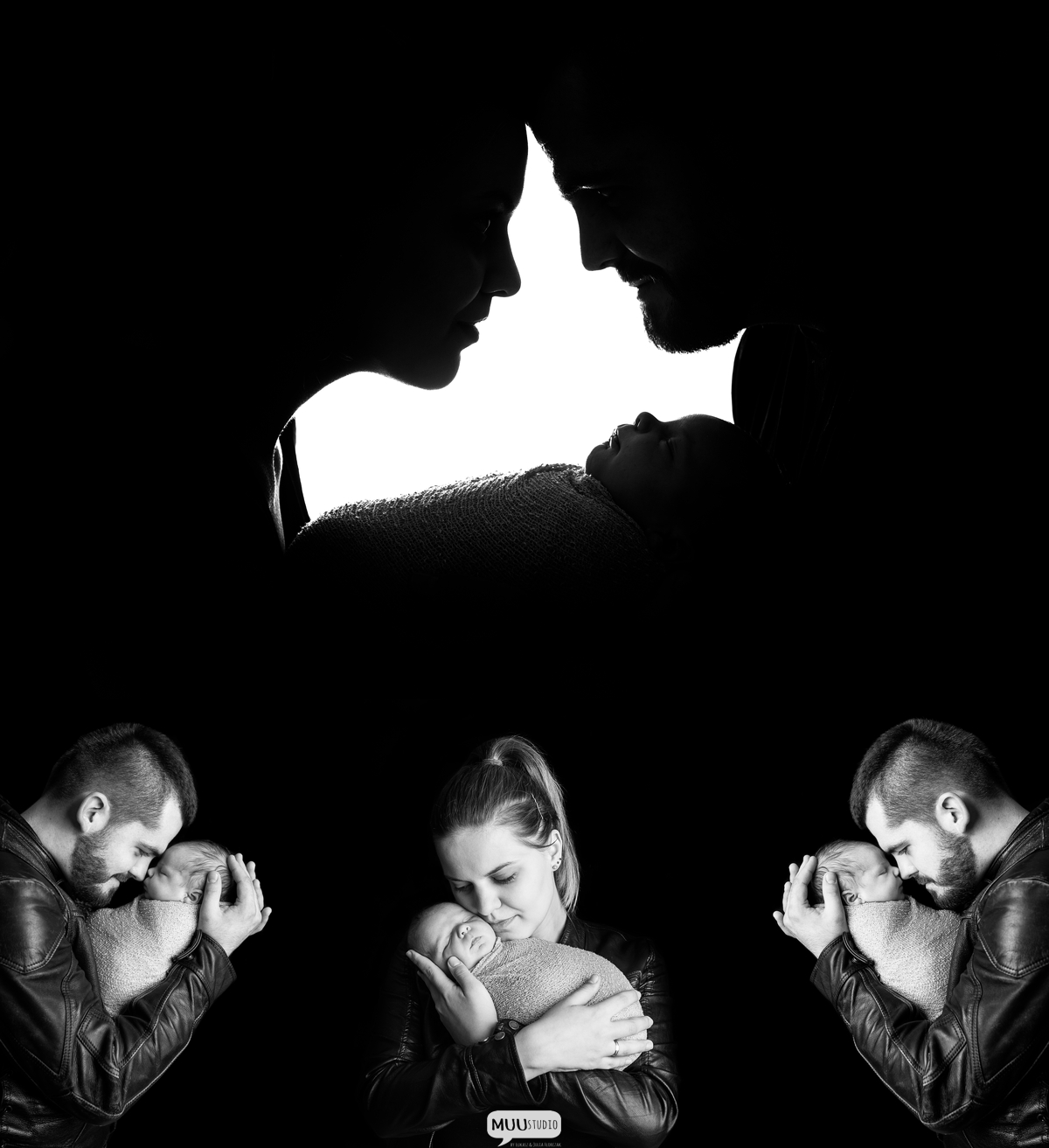 motocyklowa sesja noworodkowa śląsk