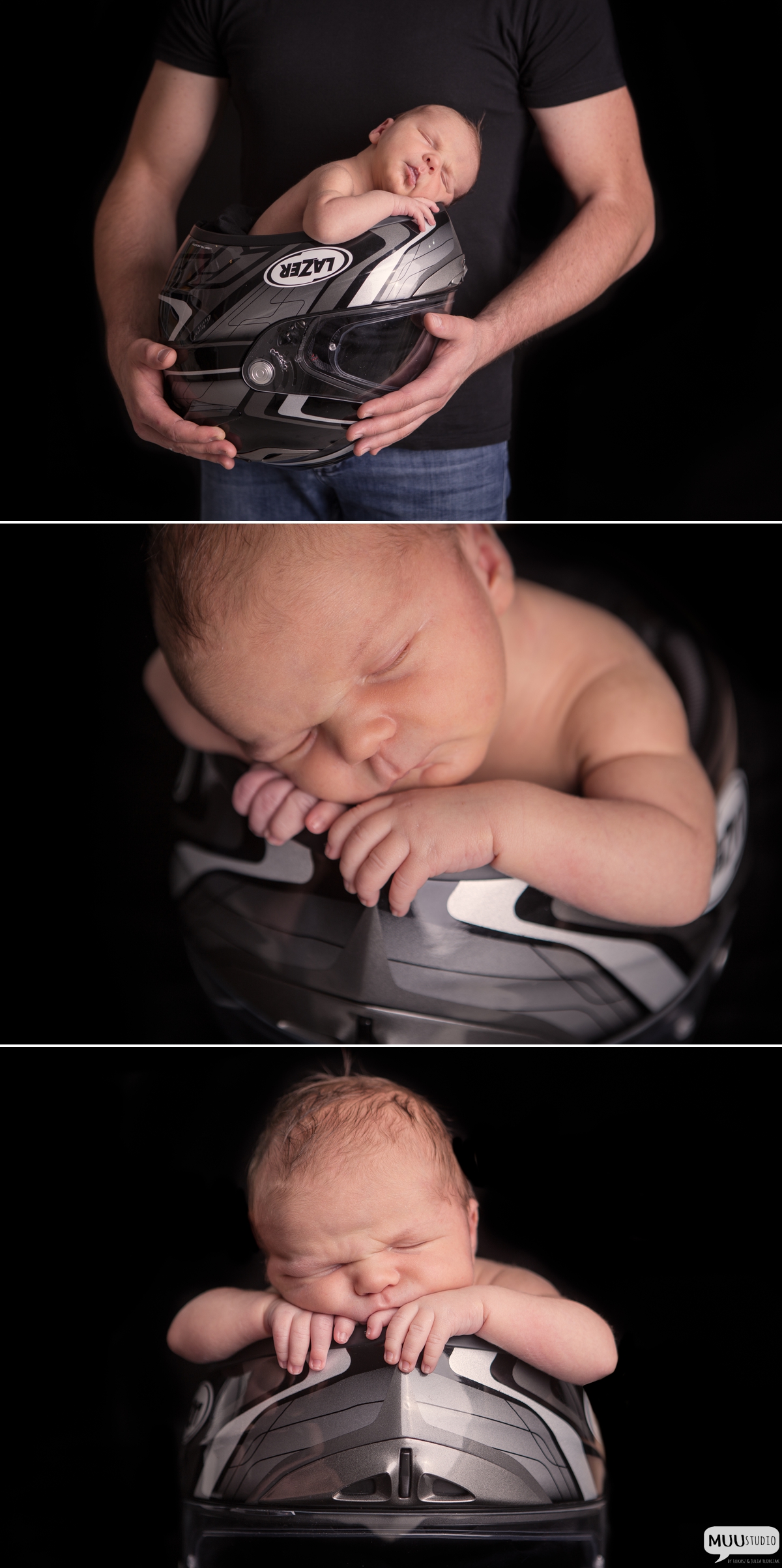 motocyklowa sesja noworodkowa dąbrowa górnicza